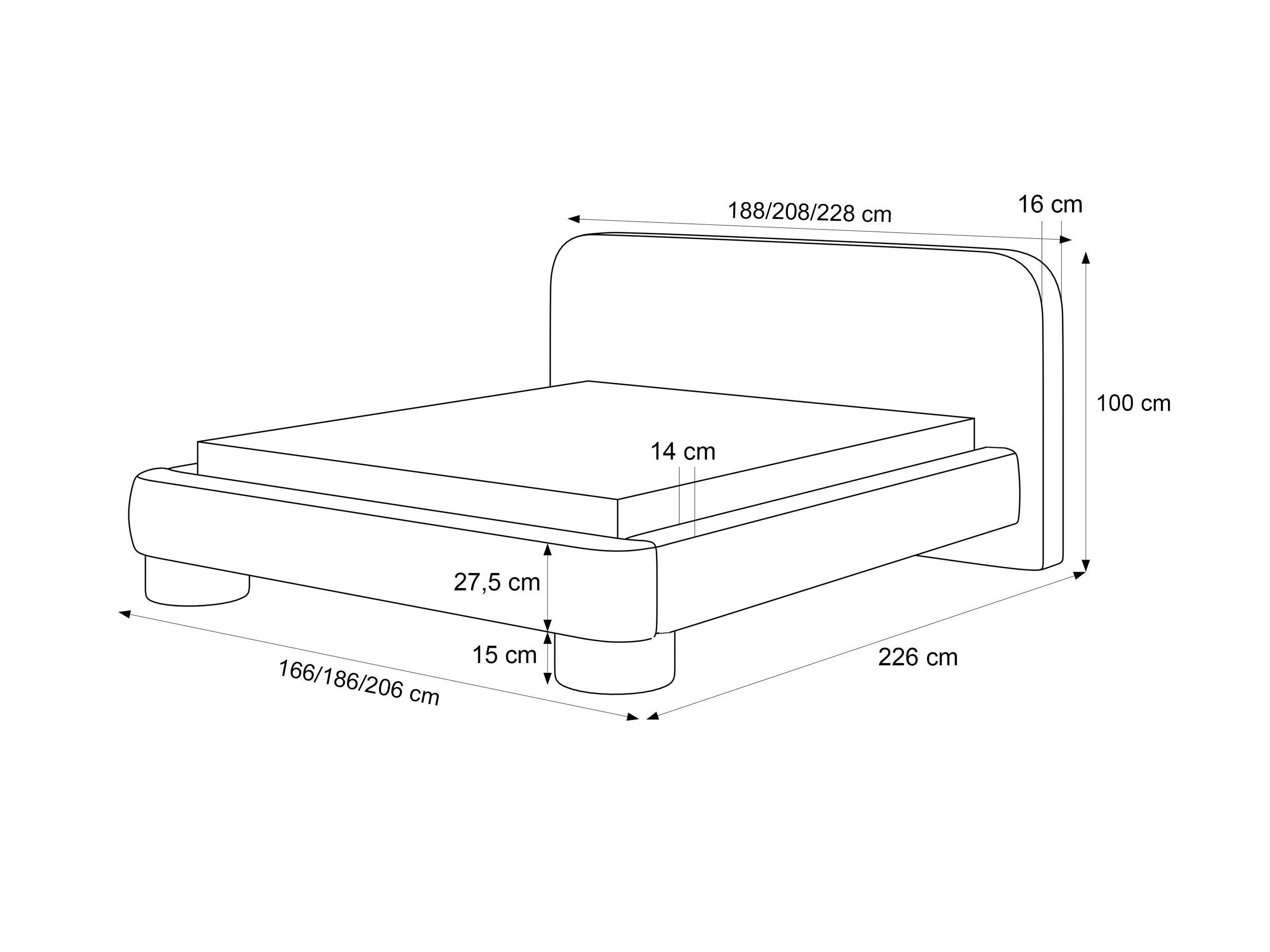 Bed Martinez 130 (Fredo 20)