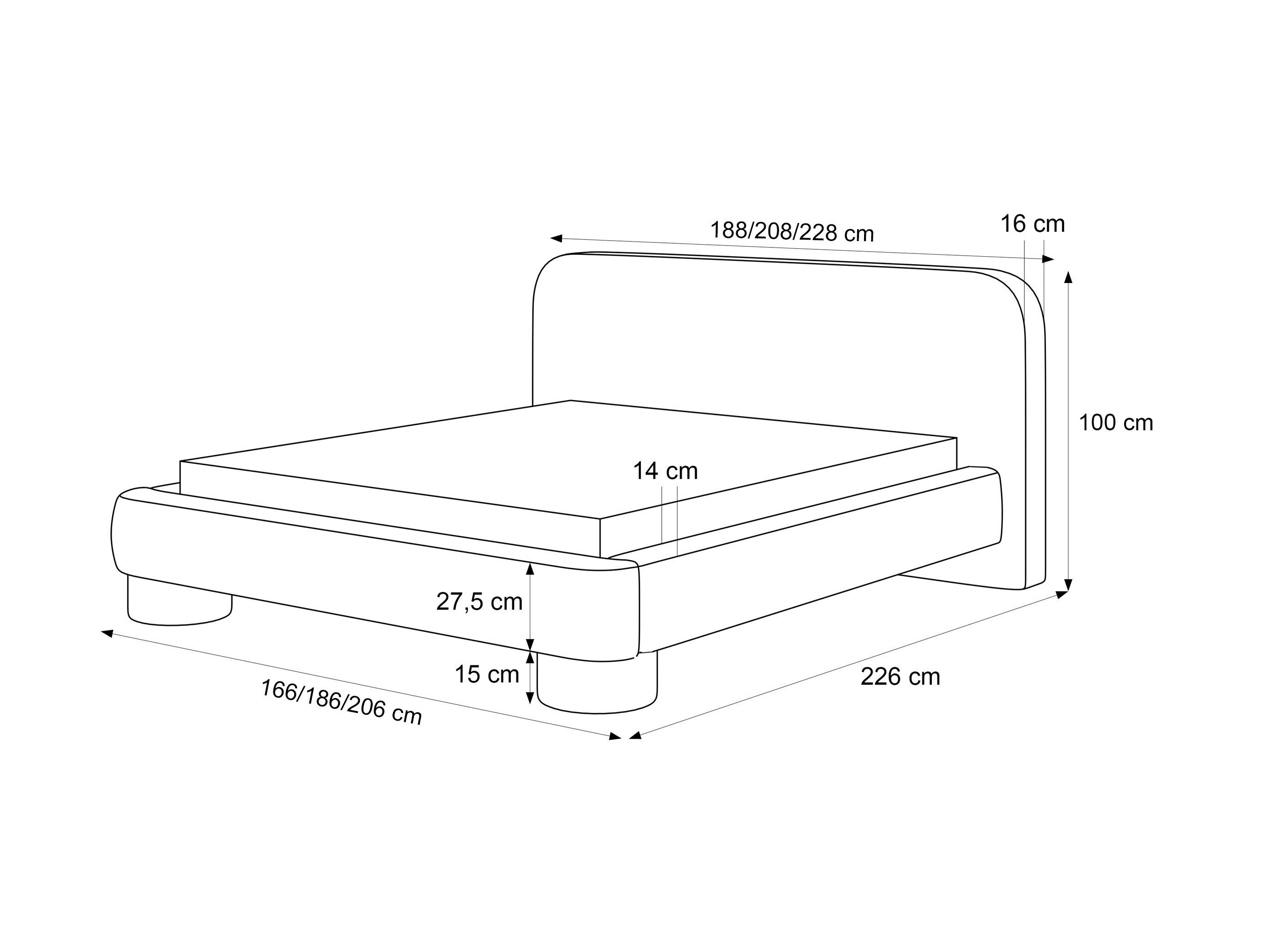 Bed Martinez 130 (Lumo 65)