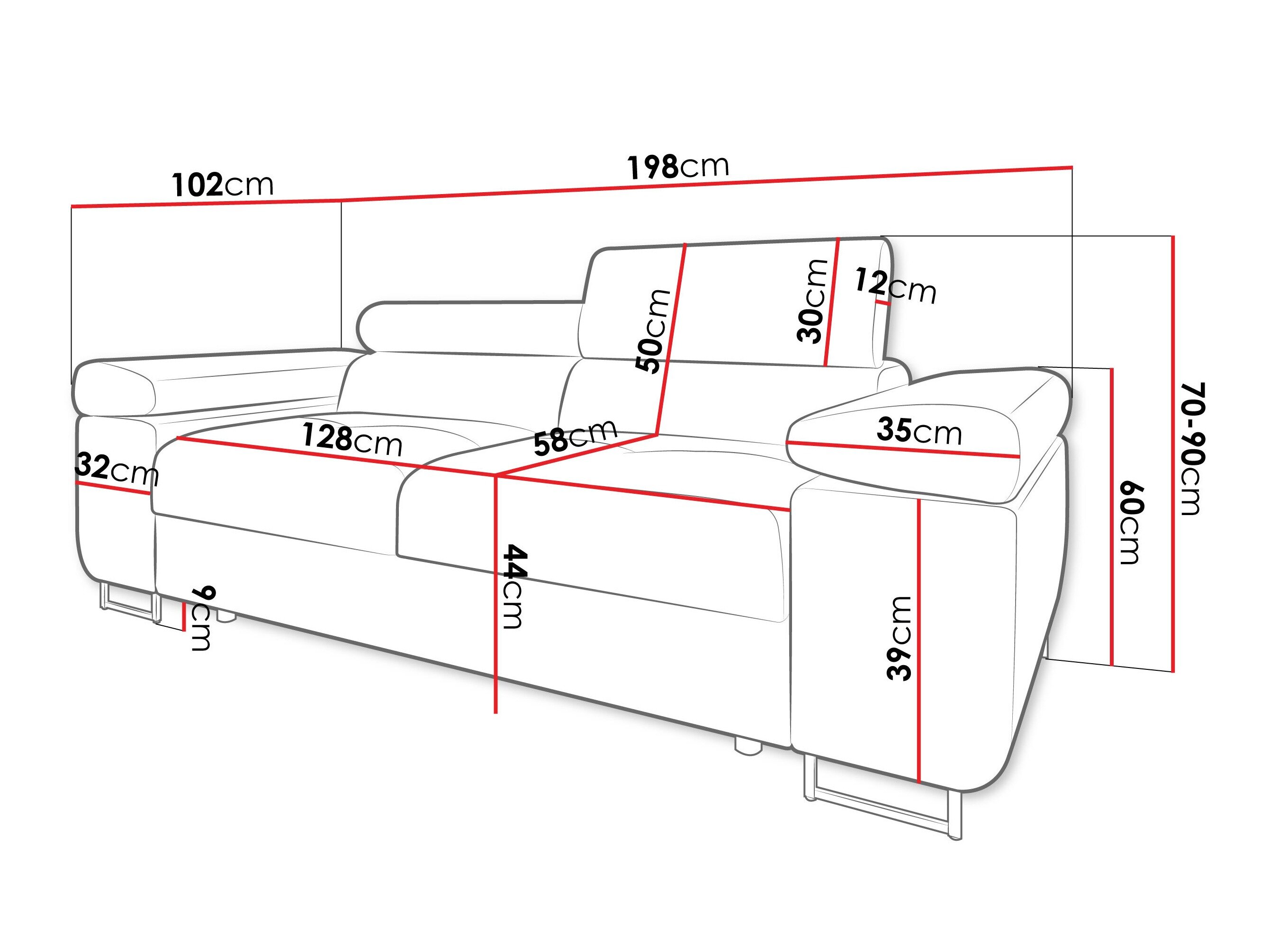 Sofa Comfivo Vinetum II (Flow 06)
