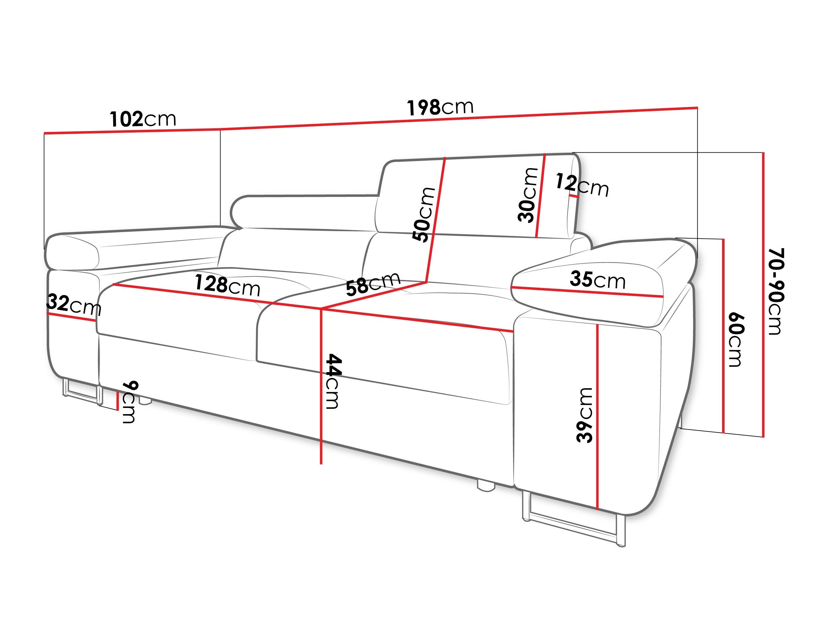 Sofa Comfivo Vinetum II (Flow 09)