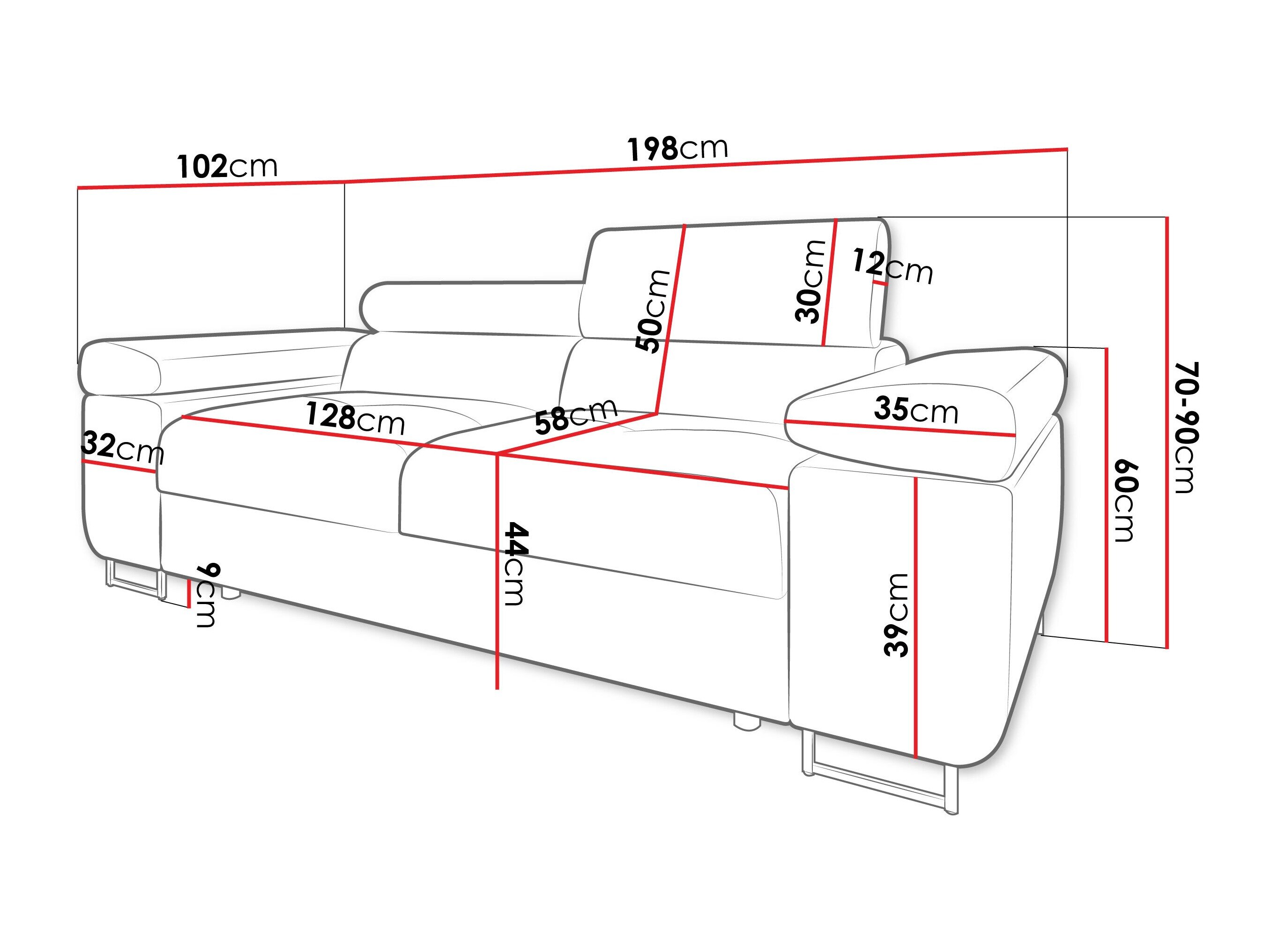 Sofa Comfivo Vinetum II (Manila 02)