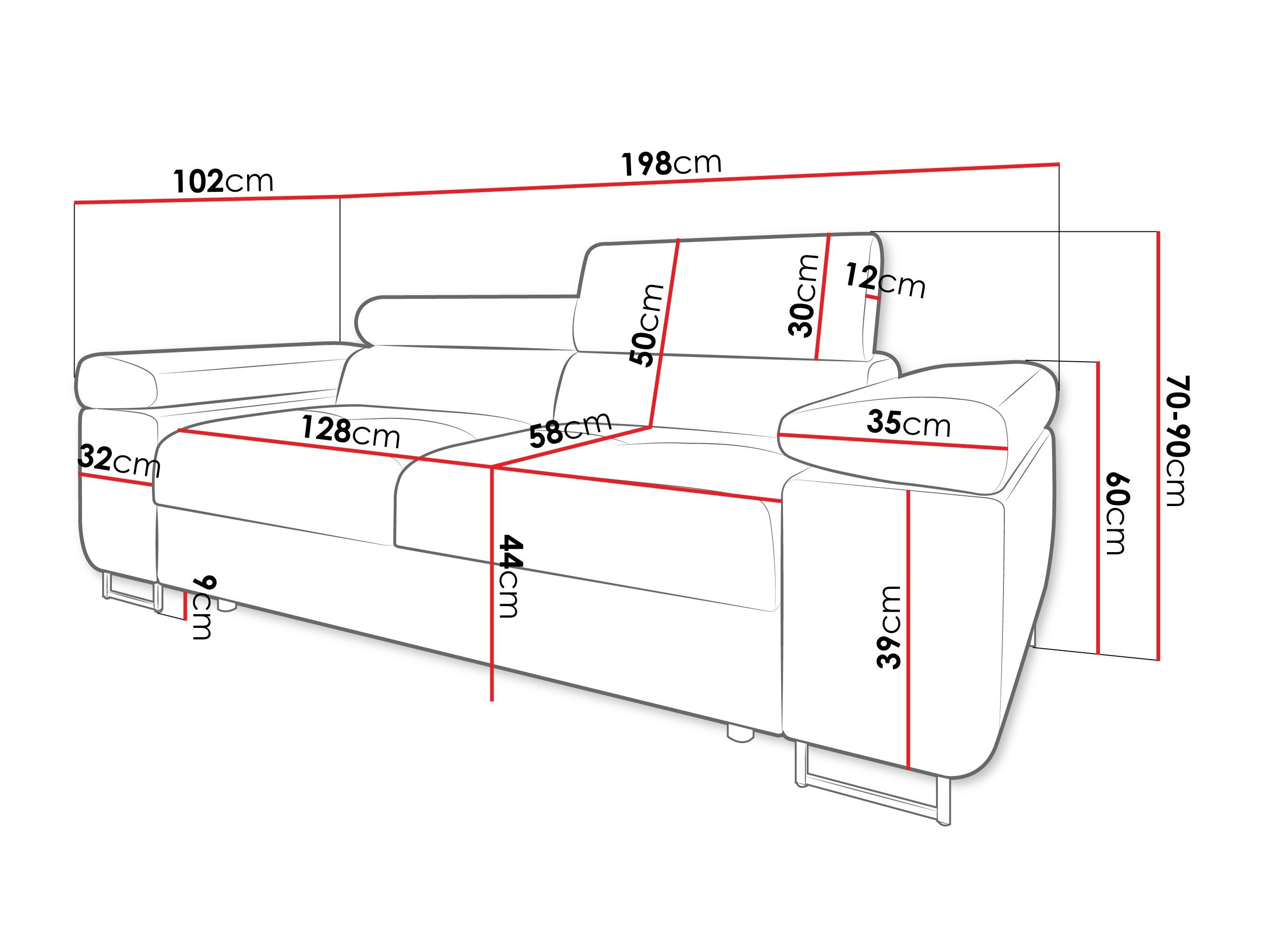 Sofa Comfivo Vinetum II (Poso 14)