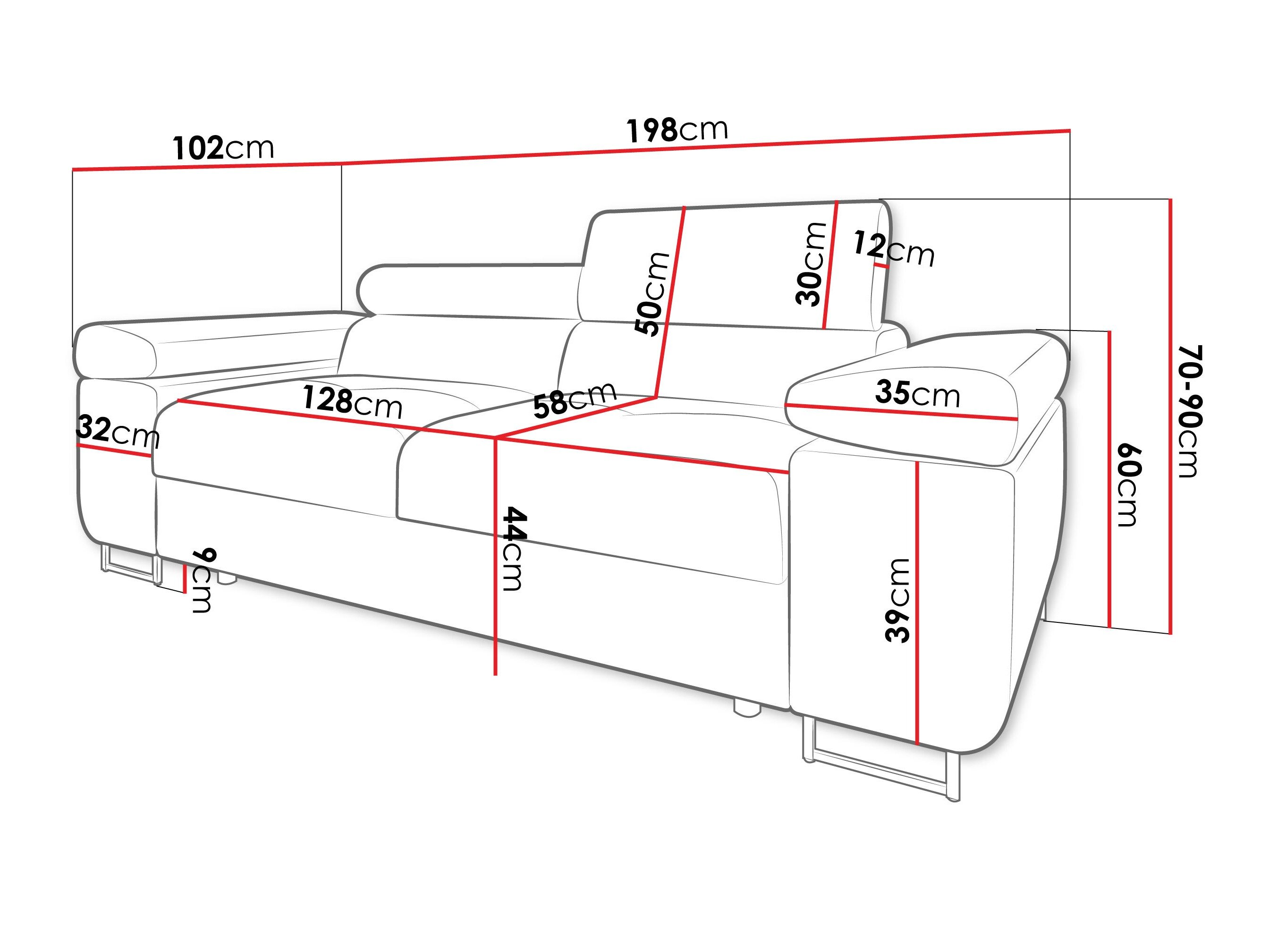 Sofa Comfivo Vinetum II (Poso 47)