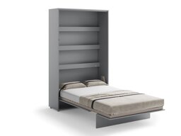 Zidni krevet Concept Pro Lenart (Sivo)