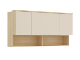 Dulap de perete Nolcala 105 (Stejar + Bej)