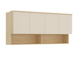 Zidni ormarić Nolcala 106 (Hrast + Bež)