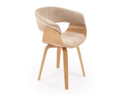 Stoel Houston 1597 (Beige + Licht hout)