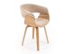 Stoel Houston 1597 (Beige + Licht hout)