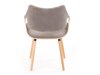 Stol Houston 720 (Lyst træ + Grå)