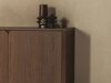 TV-állvány Burleson 609 (Dió)