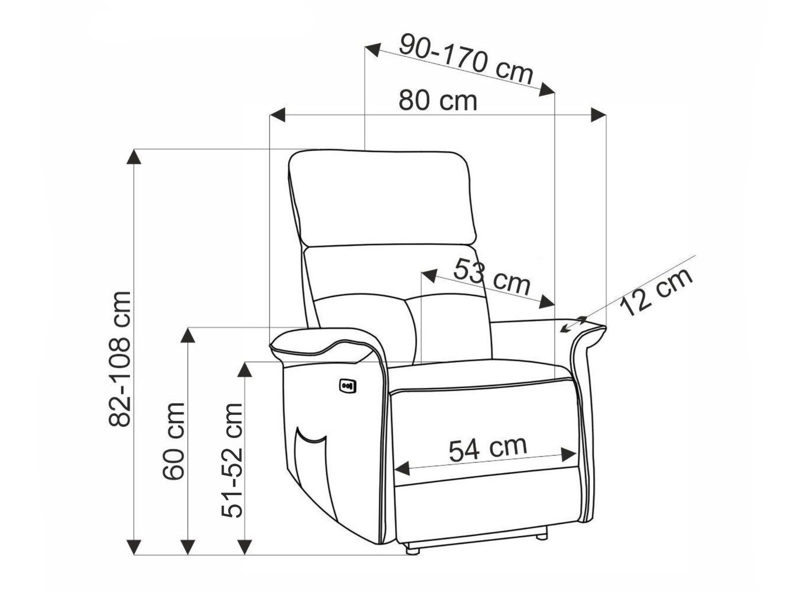 Relaxfauteuil Houston 1979 (Beige)
