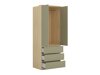 Garderobeskab Nolcala 110 (Egetræ + Eukalyptus)