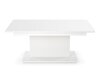 Transformeerbare salontafel Houston 1253 (Mat wit)