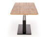 Transformeerbare salontafel Houston 1253 (Wotan eik + Zwart)