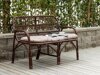 Bank voor buiten Dallas 5200 (Notenhout)