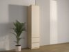 Regal Nolcala 115 (Eichenholzoptik + Beige)