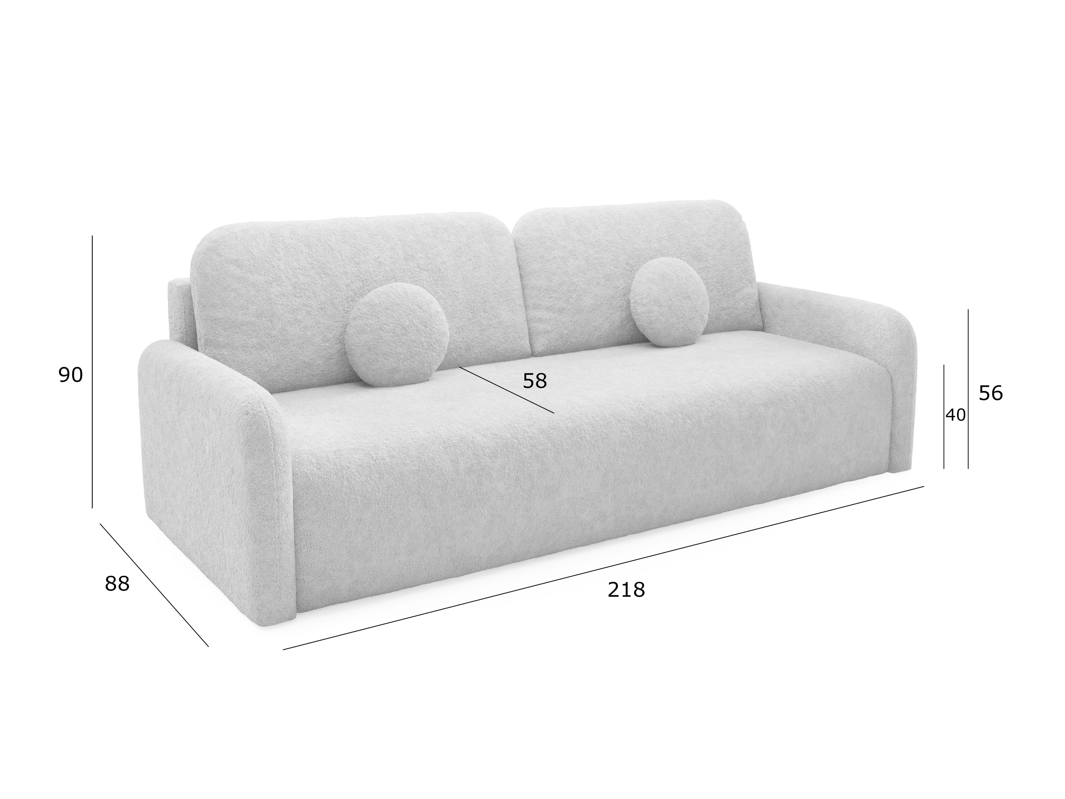 Sovesofa Arcadia 107