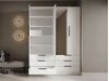 Skapis Fresno 182 (Balts)