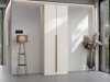 Boekenkast Comfivo 578 (Beige + Gouden)