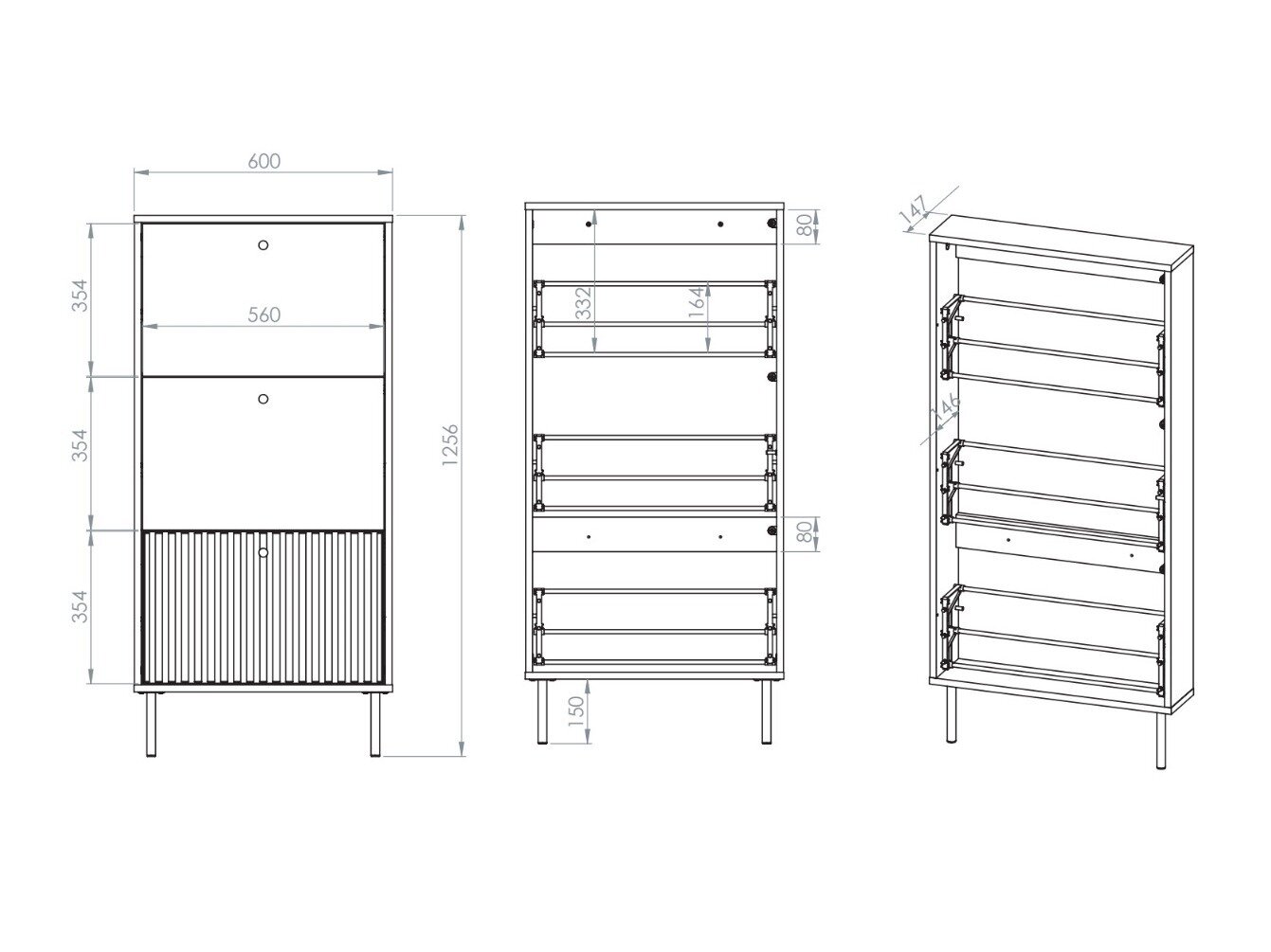 Entrésæt Marmeli 133