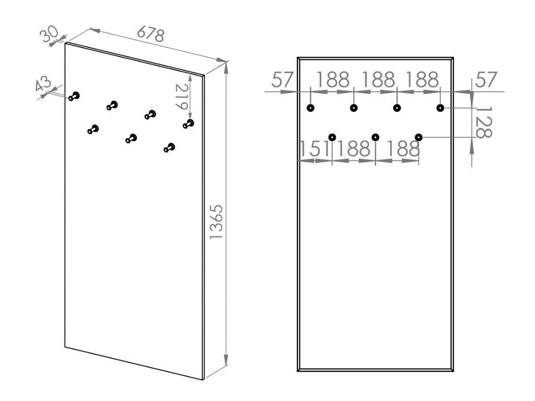 Entrésæt Marmeli 133