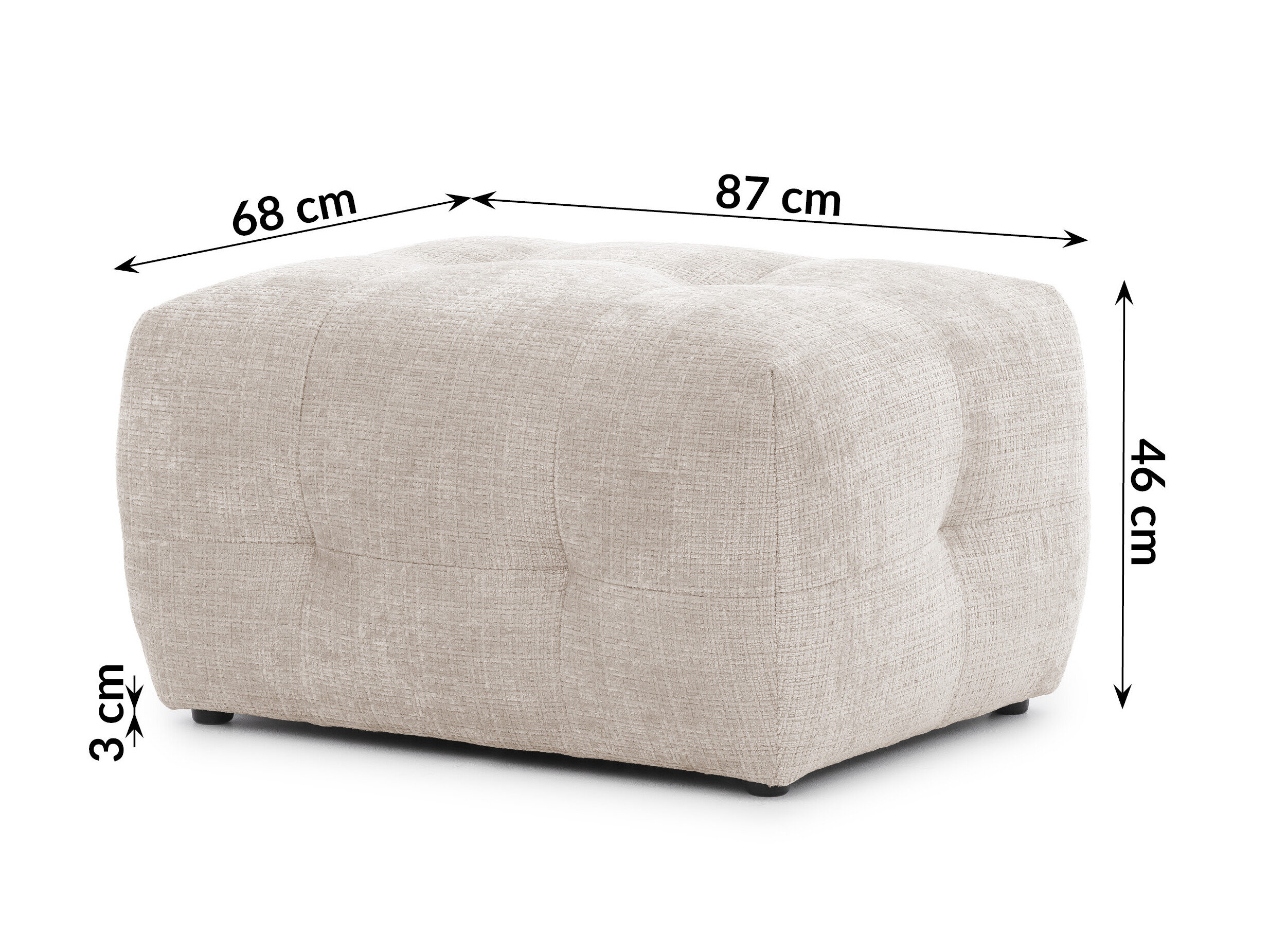 Gestoffeerde meubelset Rocklin 183 (Cremona 02)