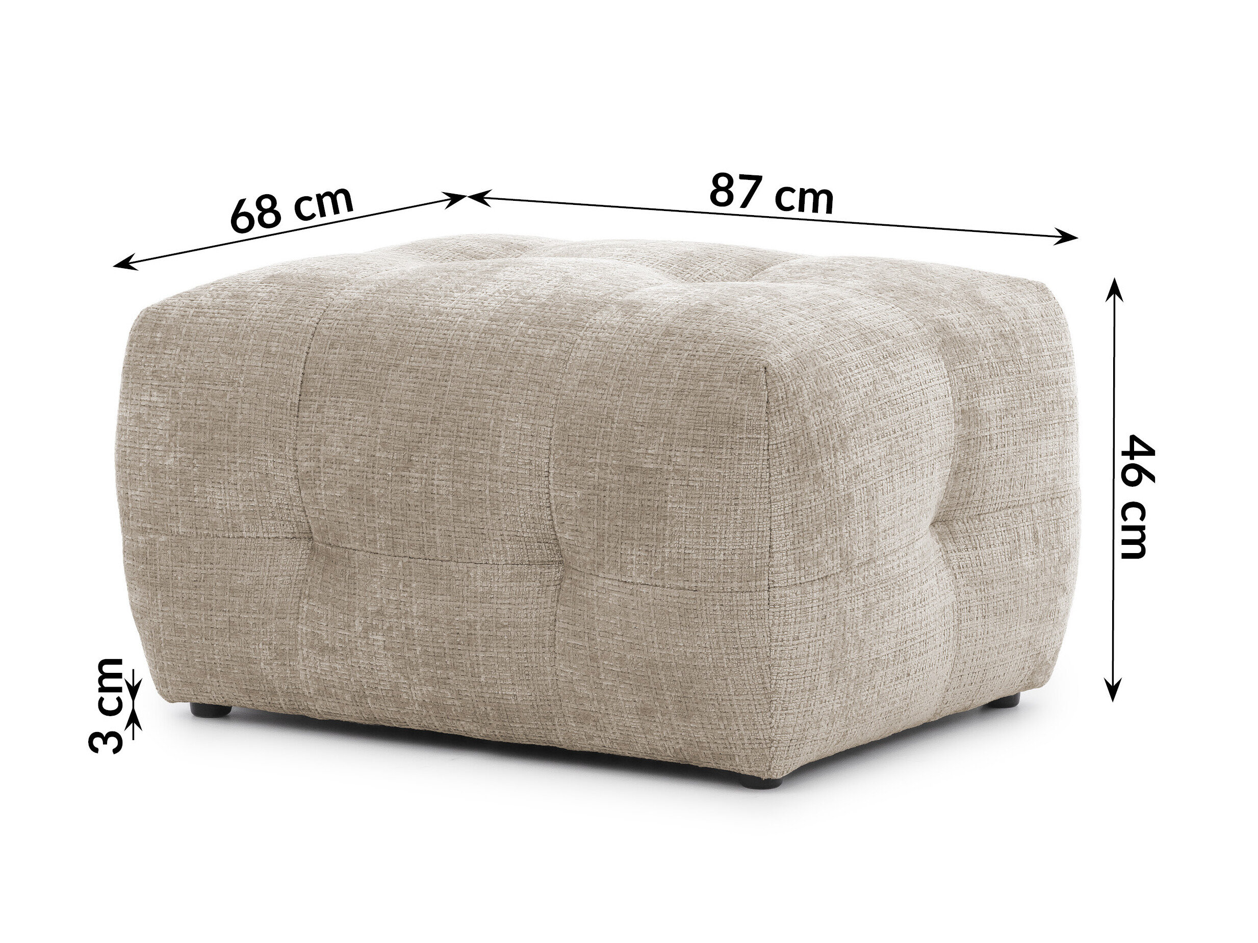 Gestoffeerde meubelset Rocklin 183 (Cremona 14)