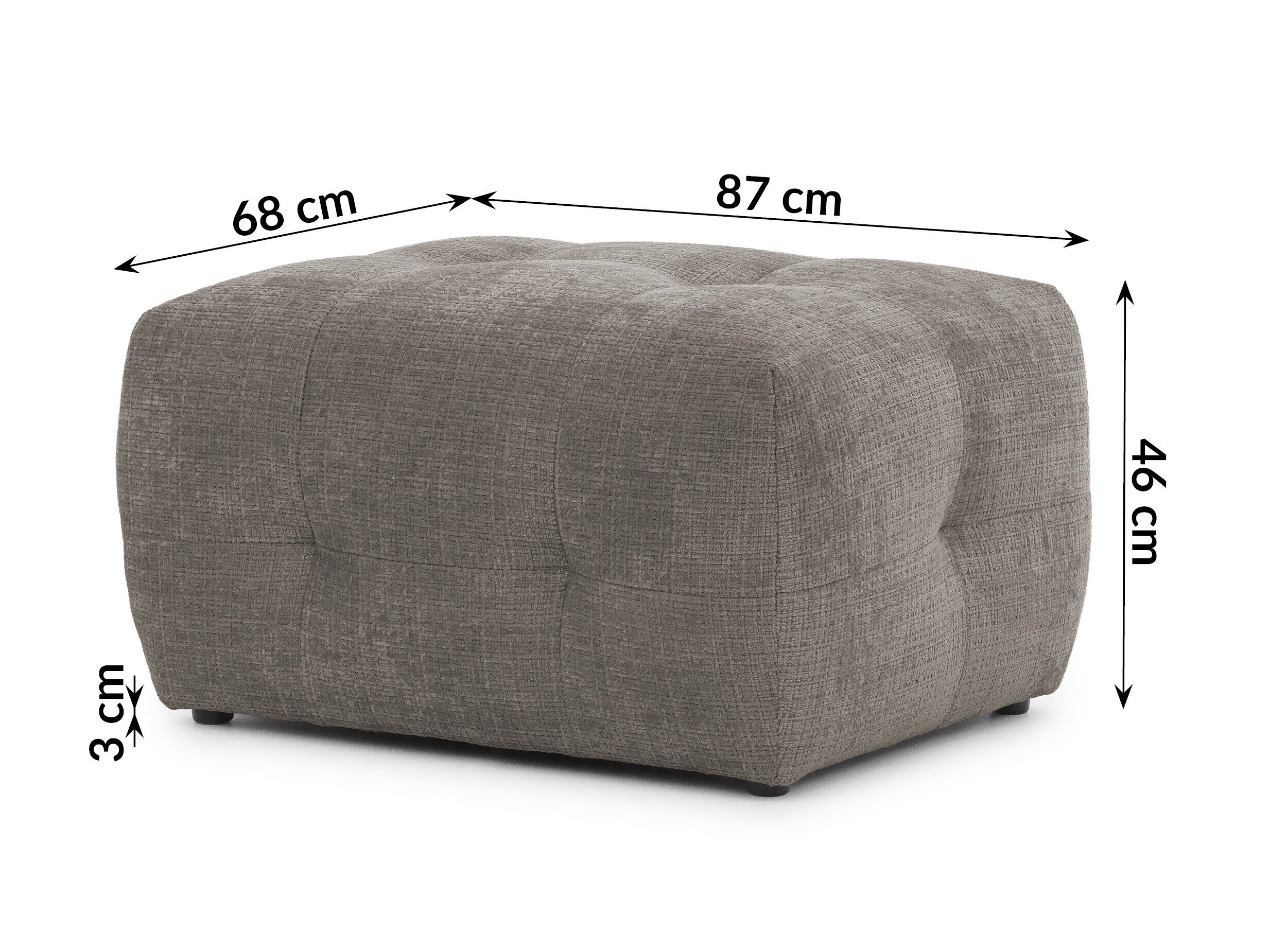 Gestoffeerde meubelset Rocklin 183 (Cremona 24)