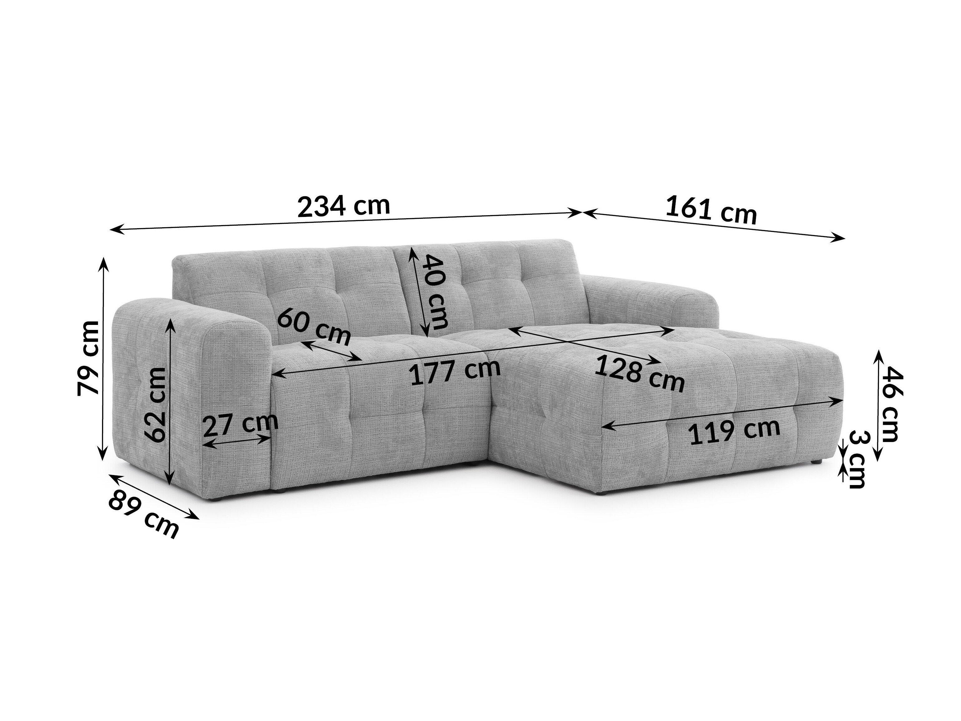 Gestoffeerde meubelset Rocklin 183 (Cremona 81)