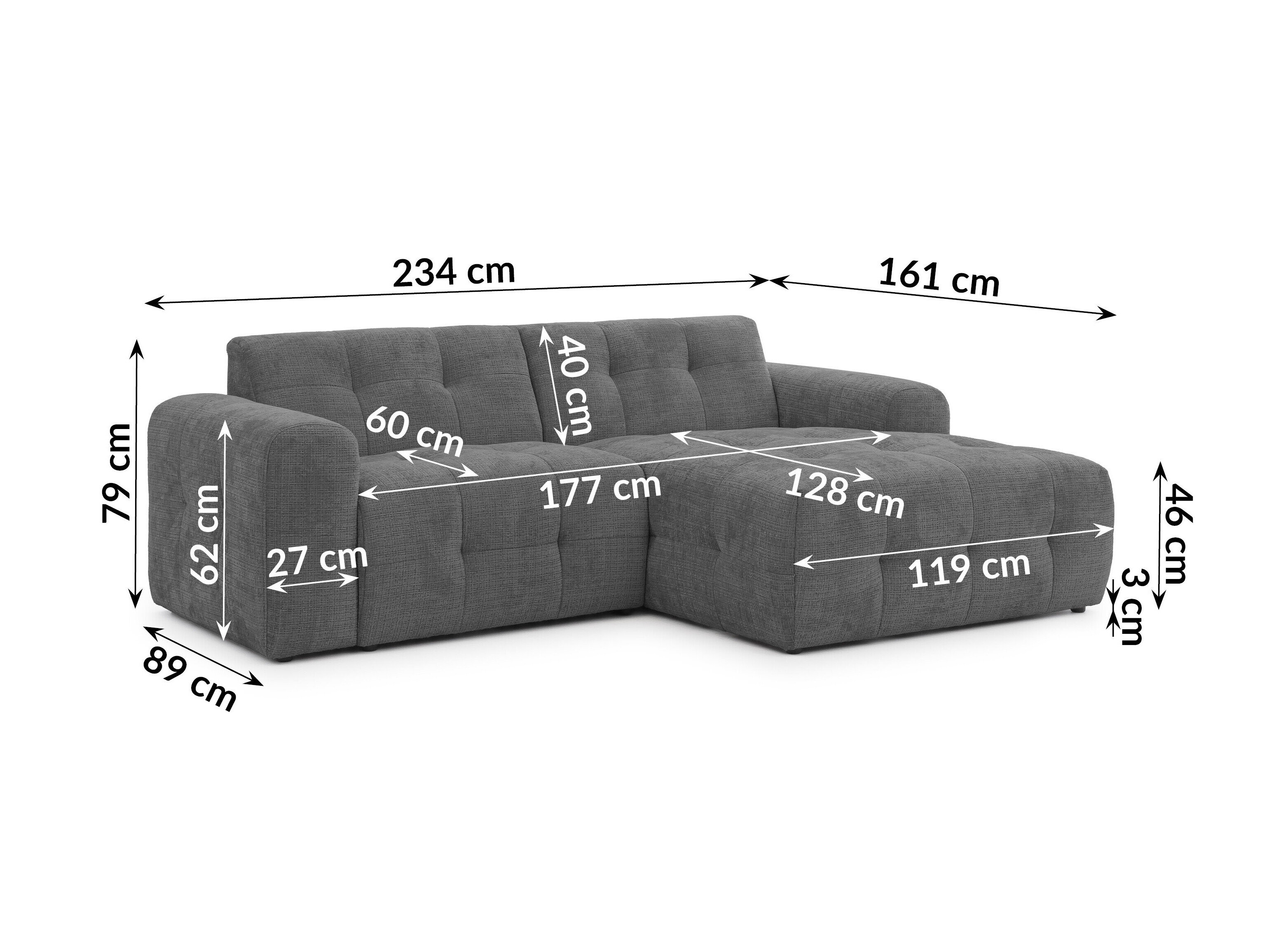 Gestoffeerde meubelset Rocklin 183 (Cremona 95)