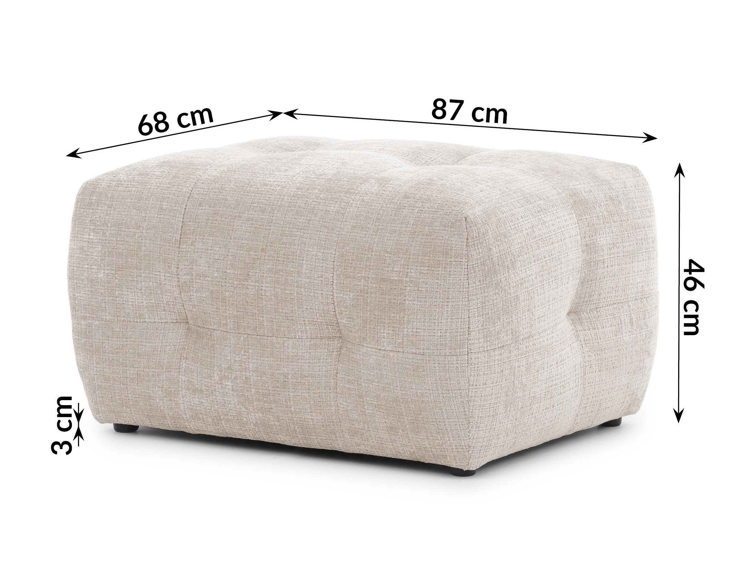 Gestoffeerde meubelset Rocklin 185 (Cremona 02)