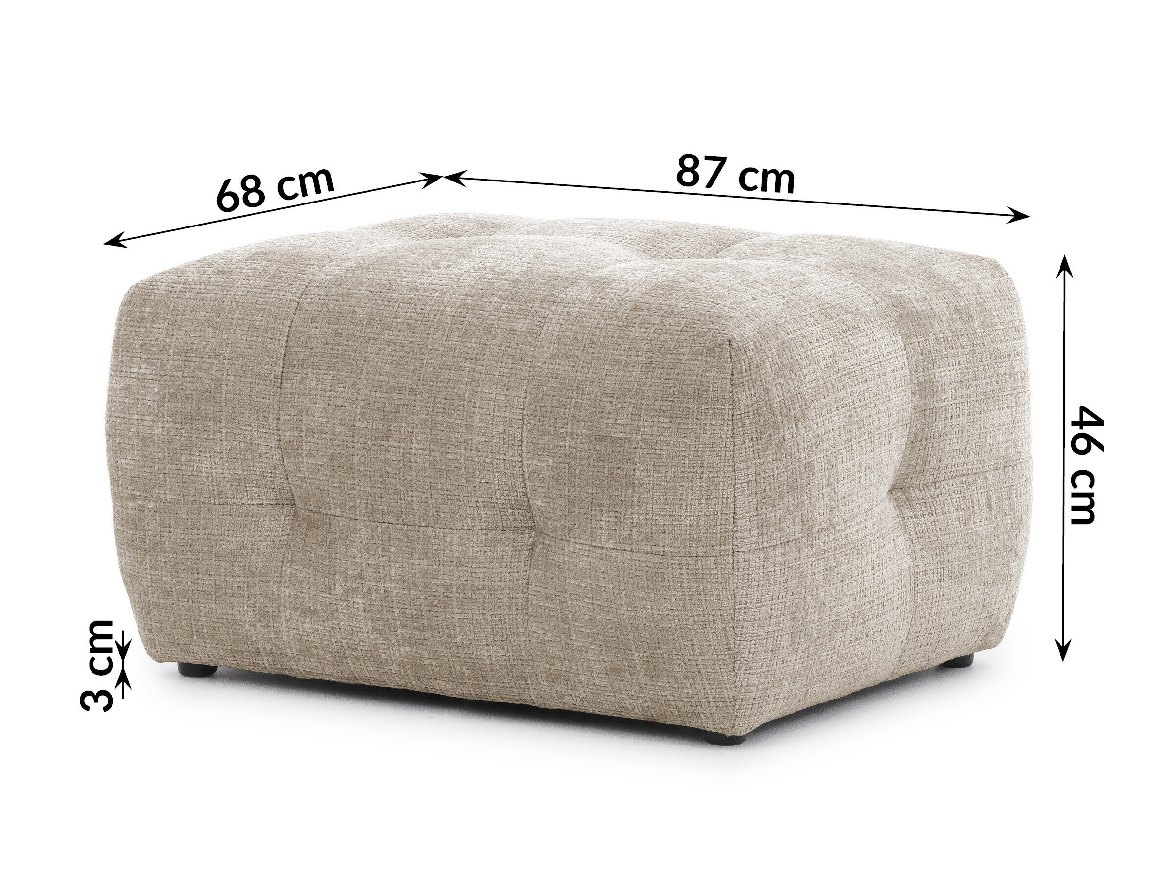 Gestoffeerde meubelset Rocklin 185 (Cremona 14)