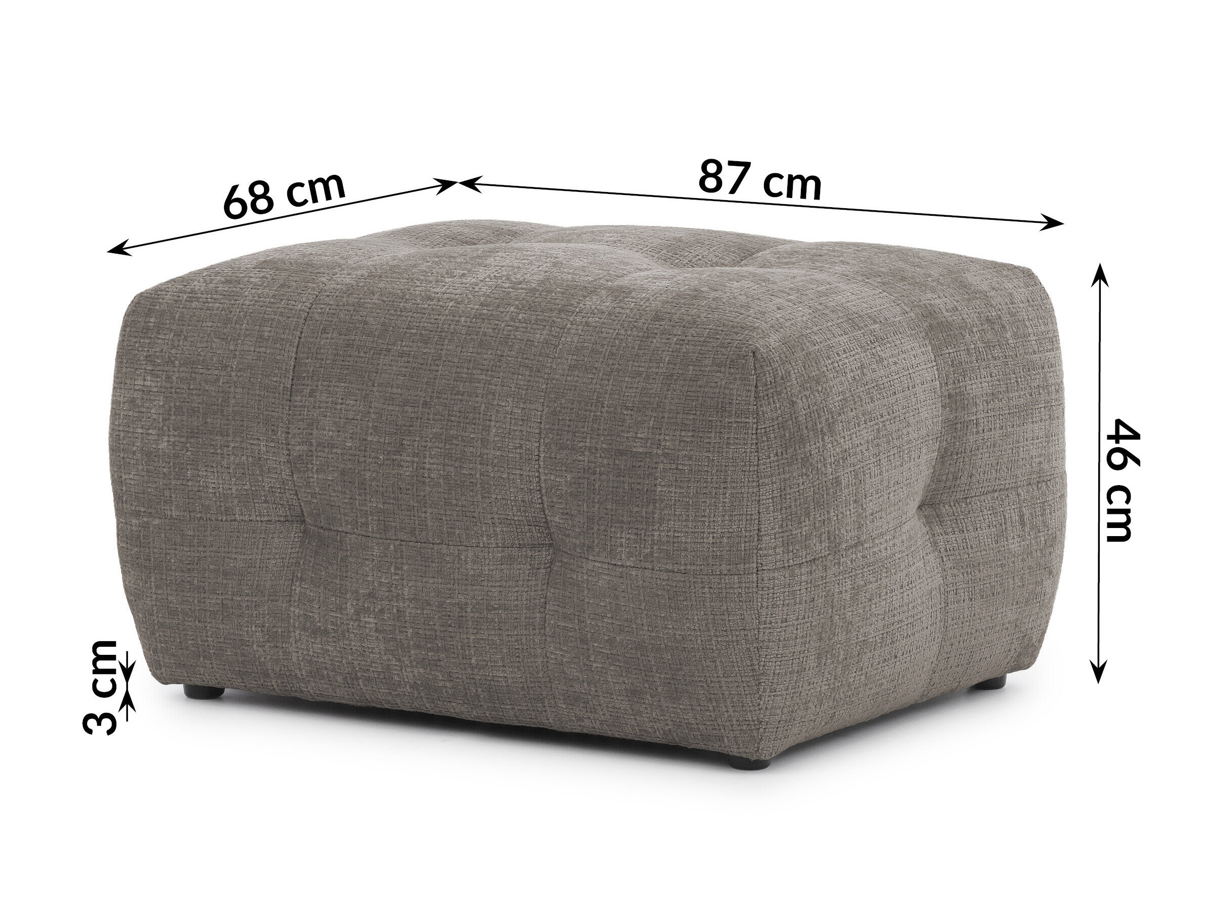 Gestoffeerde meubelset Rocklin 185 (Cremona 24)