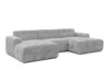 Gestoffeerde meubelset Rocklin 185 (Cremona 81)