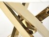Tafel Houston 1538 (Gouden + Wit marmer)