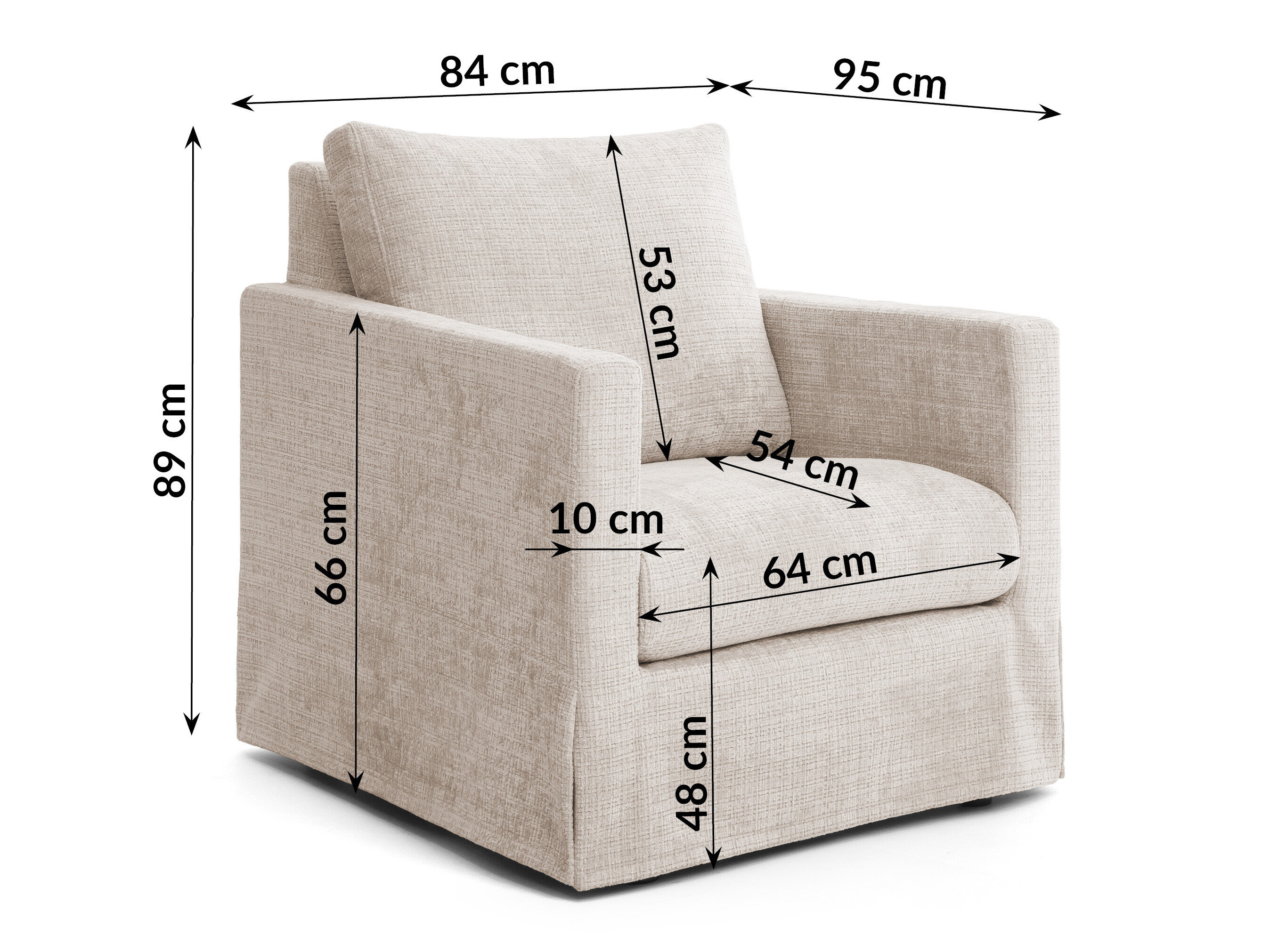 Fauteuil Rocklin 187 (Cremona 02)