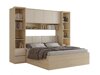 Soveværelsessæt Nolcala 124 (Egetræ + Beige)