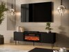 TV-bord Sillen III (Sort)