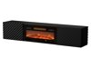 TV-meubel Charlotte 207 (Zwart)