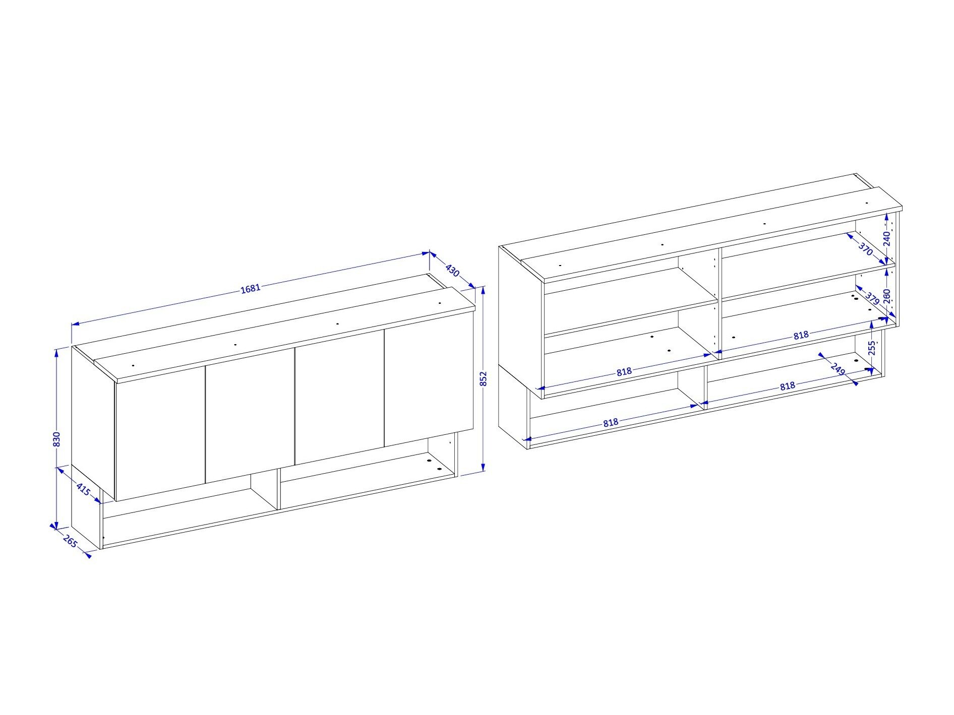 Soveværelsessæt Nolcala 126 (Egetræ + Beige)