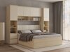 Soveværelsessæt Nolcala 126 (Egetræ + Beige)