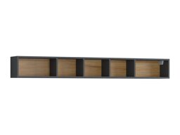 Zidna polica Torsone 105 (Antracit + Hrast Grandson)