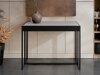 Inklapbare tafel Oswego 180 (Zwart + Grafiet)