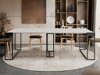 Inklapbare tafel Oswego 180 (Zwart + Kasjmier)