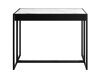 Inklapbare tafel Oswego 180 (Zwart + Wit marmer)