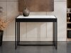 Inklapbare tafel Oswego 180 (Zwart + Wit marmer)