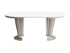 Tafel Oswego 179 (Kasjmier + Wit)