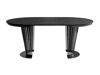 Tafel Oswego 179 (Zwart + Zwart marmer)