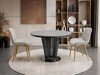 Tafel Oswego 181 (Zwart + Grafiet)