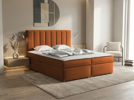 Boxspring Pomona 116 (Magic fluweel 2213)